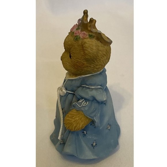 Cherished Teddies 4005842 2006 Avon Exclusive Cinderella Bear in Blue Dress 3" - Picture 2 of 9